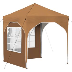 vidaXL Pop-up Festtelt 192 x 192 x 245 cm Beige