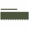 vidaXL Plænekant 50 pcs Oliven grøn 100 x 0.05 x 20 cm Koldvalset Stål