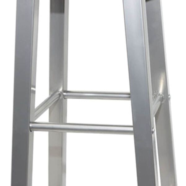 vidaXL barstole 4 stk. MDF s&oslash;lvfarvet og brun