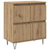 vidaXL Sideboards 2 pcs artisan eg 120 x 35 x 70 cm Konstrueret tr&aelig;