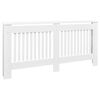 vidaXL radiatorskjuler hvid konstrueret tr&aelig; 172 cm