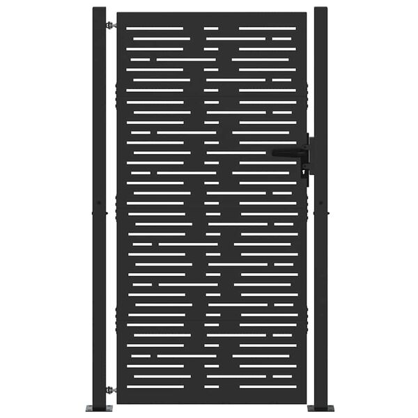 vidaXL havel&aring;ge 100x175 cm cortenst&aring;l firkantet design