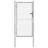 vidaXL havel&aring;ge galvaniseret st&aring;l 105x150 cm s&oslash;lv