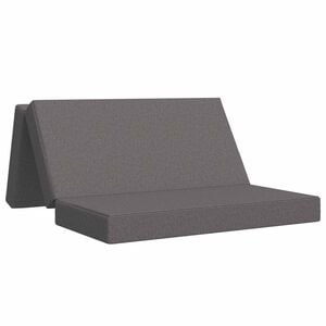 vidaXL Samlebar Sofa Seng 120 x 67 x 45 cm Lysegr&aring;