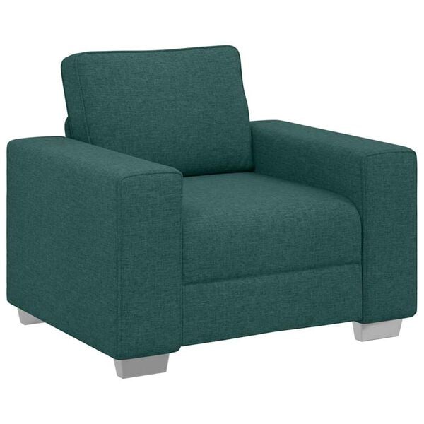 vidaXL Sofa 59cm M&oslash;rkegr&oslash;n Stof