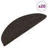vidaXL selvkl&aelig;bende trappem&aring;tter 20 stk. 56x17x3 cm antracitgr&aring;