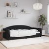 vidaXL daybed 90x190 cm velour sort