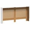 vidaXL radiatorskjuler MDF 172x19x81,5 cm hvid