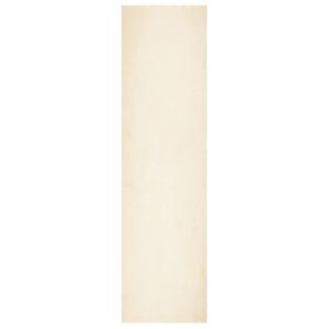 vidaXL Medium luv bl&oslash;d og vaskbar t&aelig;ppe HUARTE Cremefarvet 80 x 300 cm