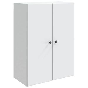 vidaXL V&aelig;gmonteret skab Hvid 66 x 34,5 x 90 cm Konstrueret tr&aelig;