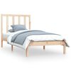 vidaXL sengeramme 90x190 cm massivt fyrretr&aelig;