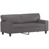 vidaXL 2-personers sofa 140 cm kunstlæder grå