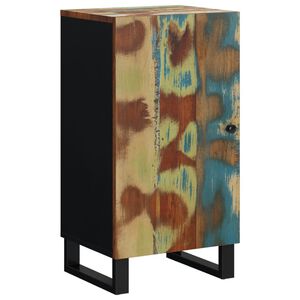 vidaXL sk&aelig;nk med l&aring;ge 40x31x75 cm massivt genbrugstr&aelig;