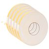 vidaXL Selvkl&aelig;bende skum tape 5 stk. Hvid 10 mm x 10 m CR Skum