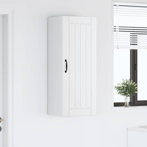 vidaXL K&oslash;kkenskab Lucca Hvid 40 x 31 x 100 cm Konstrueret tr&aelig;