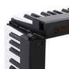vidaXL 88 tangenter klaver elektrisk med nodestativ sammenklappeligt