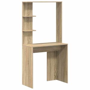 vidaXL Bord Sonoma eg Konstrueret tr&aelig; 78,5 x 37 x 154,5 cm