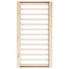 vidaXL sengeramme 75x190 cm Small Single massivt træ