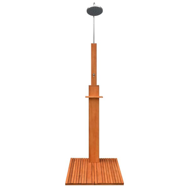 vidaXL udend&oslash;rsbruser eukalyptus tr&aelig; og st&aring;l