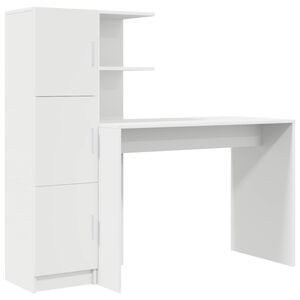 vidaXL Bord Hvid 133,5 x 50 x 124 cm 2 stk.