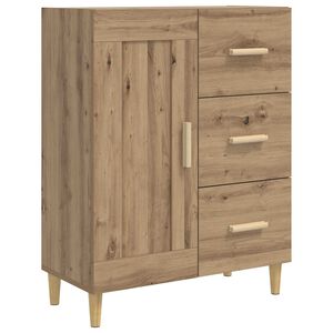 vidaXL Sideboard Artisan-eg 69,5 x 34 x 90 cm Konstrueret tr&aelig;
