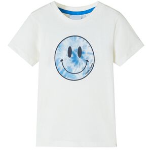 T-shirt til b&oslash;rn str. 104 ecrufarvet