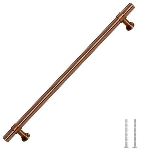 vidaXL skabsh&aring;ndtag 5 stk. 224 mm rustfrit st&aring;l bronzefarvet