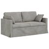 vidaXL Sofa Lysegr&aring; Samlede dimensioner: 158 x 78 x 80 cm (B x D x H)
