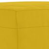 vidaXL sofas&aelig;t 4 dele med puder velour gul