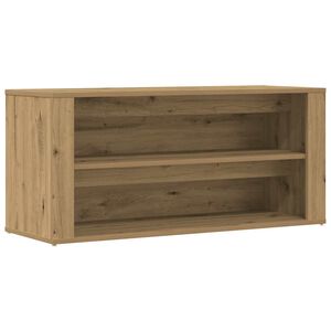 vidaXL skob&aelig;nk 100x35x45 cm konstrueret tr&aelig; kunsteg