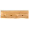 vidaXL bordplade 100x40x2,5 cm naturlig kant massivt mangotr&aelig;