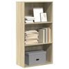 vidaXL bogreol 60x30x114 cm konstrueret tr&aelig; sonoma-eg