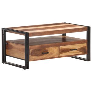 vidaXL sofabord 100x55x45 cm massivt akacietr&aelig;