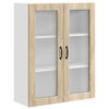 vidaXL V&aelig;gl&aring;gskab PORTO Sonoma eg 80 x 31 x 100 cm Konstrueret tr&aelig;