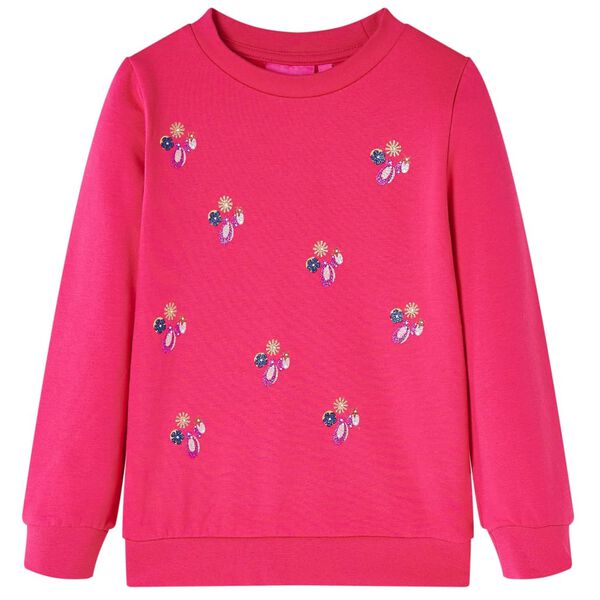 Sweatshirt til b&oslash;rn str. 116 pink