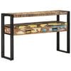 vidaXL Konsolbord Flerfarvet 120 x 33 x 75 cm Solid genbrugs tr&aelig;
