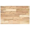 vidaXL bordplade til toiletbord 60x50x4 cm ubehandlet massivt akacie