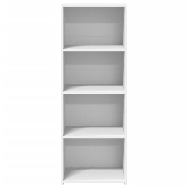 vidaXL reol 45x41x124 cm konstrueret tr&aelig; hvid