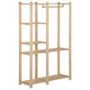 vidaXL t&oslash;jstativ 100x38x170 cm massivt fyrretr&aelig;
