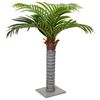 vidaXL kunstig palme 6 blade 100 cm gr&oslash;n