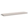 vidaXL B&aelig;nkpude SOEST 100% polyester Hvid 200 x 40 x 8 cm