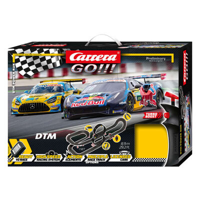 Carrera Go!!! racerbane og biler Hot DTM Power Run 8,9 m