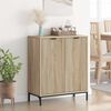 vidaXL Sideboard Sonoma eg 69,5 x 33 x 82 cm Konstrueret tr&aelig;