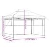 vidaXL Party Tent Gr&oslash;n 279 x 410 x 315 cm Oxford stof