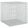 vidaXL Gabion med 3,5 mm Tr&aring;d og 5x2,5 cm Maske 50x50x50 cm