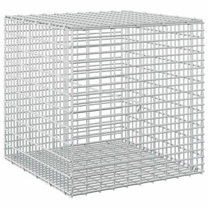 vidaXL Gabion med 3,5 mm tr&aring;d og 5x2,5 cm net 50x50x50 cm