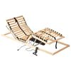 vidaXL Lamelbund Brun 90 x 190 cm Solid b&oslash;g