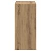 vidaXL skab 68,5x32x68,5 cm konstrueret træ egetræsfarve