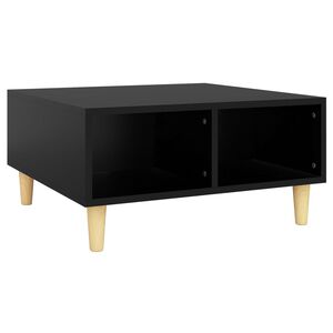 vidaXL sofabord 60x60x30 cm konstrueret tr&aelig; sort