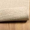 vidaXL gulvt&aelig;ppe ZIZUR beige 60x110 cm jute-look indend&oslash;rs og udend&oslash;rs
